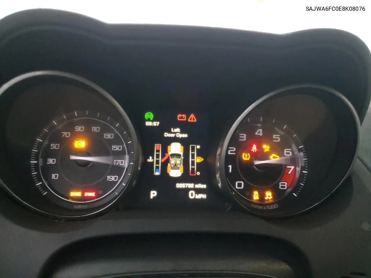 SAJWA6FC0E8K08076 2014 Jaguar F-Type S