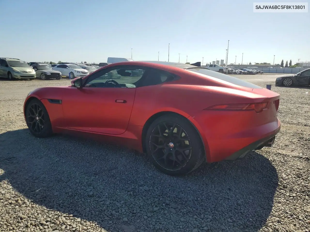 SAJWA6BC5F8K13801 2015 Jaguar F-Type S