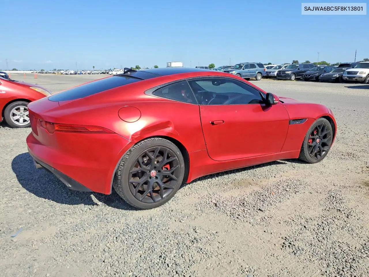 SAJWA6BC5F8K13801 2015 Jaguar F-Type S