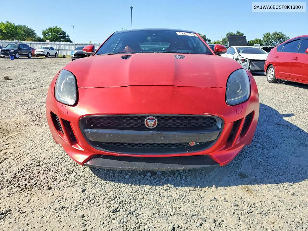 SAJWA6BC5F8K13801 2015 Jaguar F-Type S