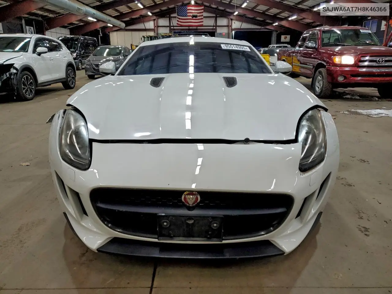 SAJWA6AT7H8K46366 2017 Jaguar F-Type
