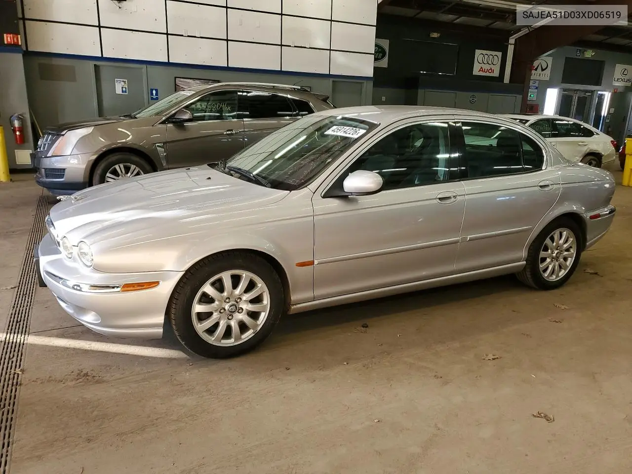 2003 Jaguar X-Type VIN: SAJEA51D03XD06519 Lot: 45914226
