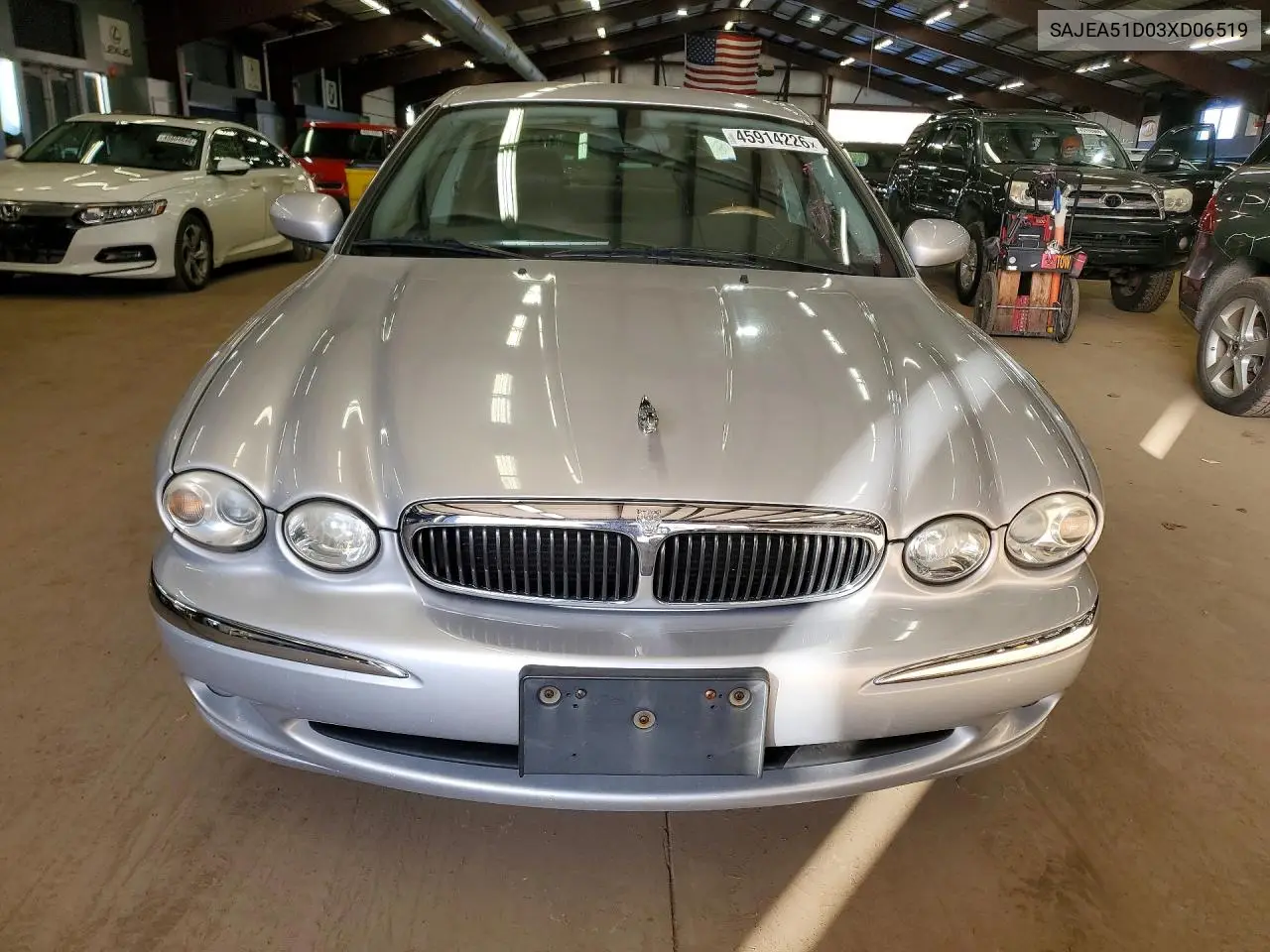 2003 Jaguar X-Type VIN: SAJEA51D03XD06519 Lot: 45914226