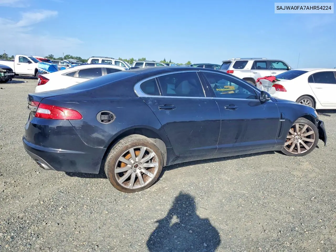 2010 Jaguar Xf Luxury VIN: SAJWA0FA7AHR54224 Lot: 50962776