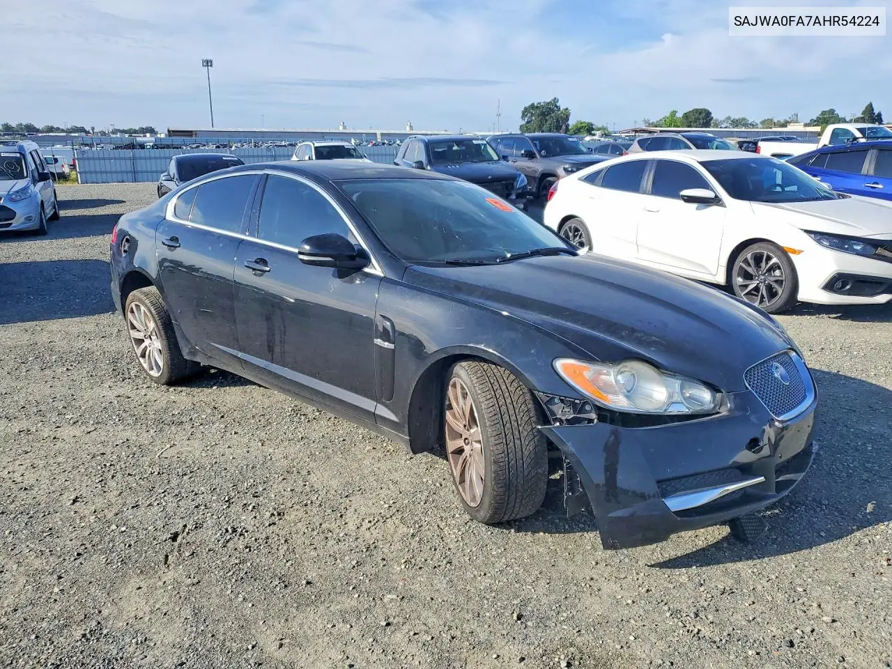 2010 Jaguar Xf Luxury VIN: SAJWA0FA7AHR54224 Lot: 50962776