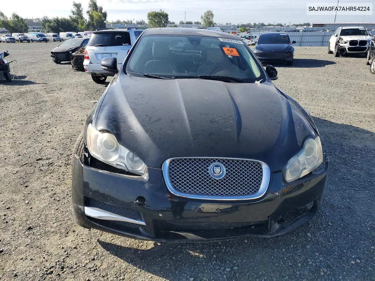 2010 Jaguar Xf Luxury VIN: SAJWA0FA7AHR54224 Lot: 50962776