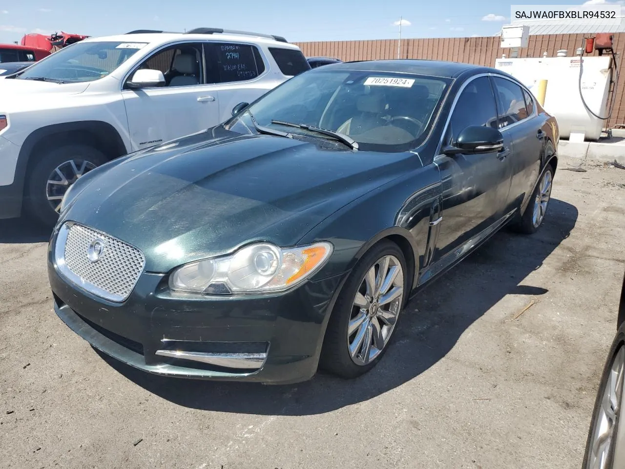 SAJWA0FBXBLR94532 2011 Jaguar Xf