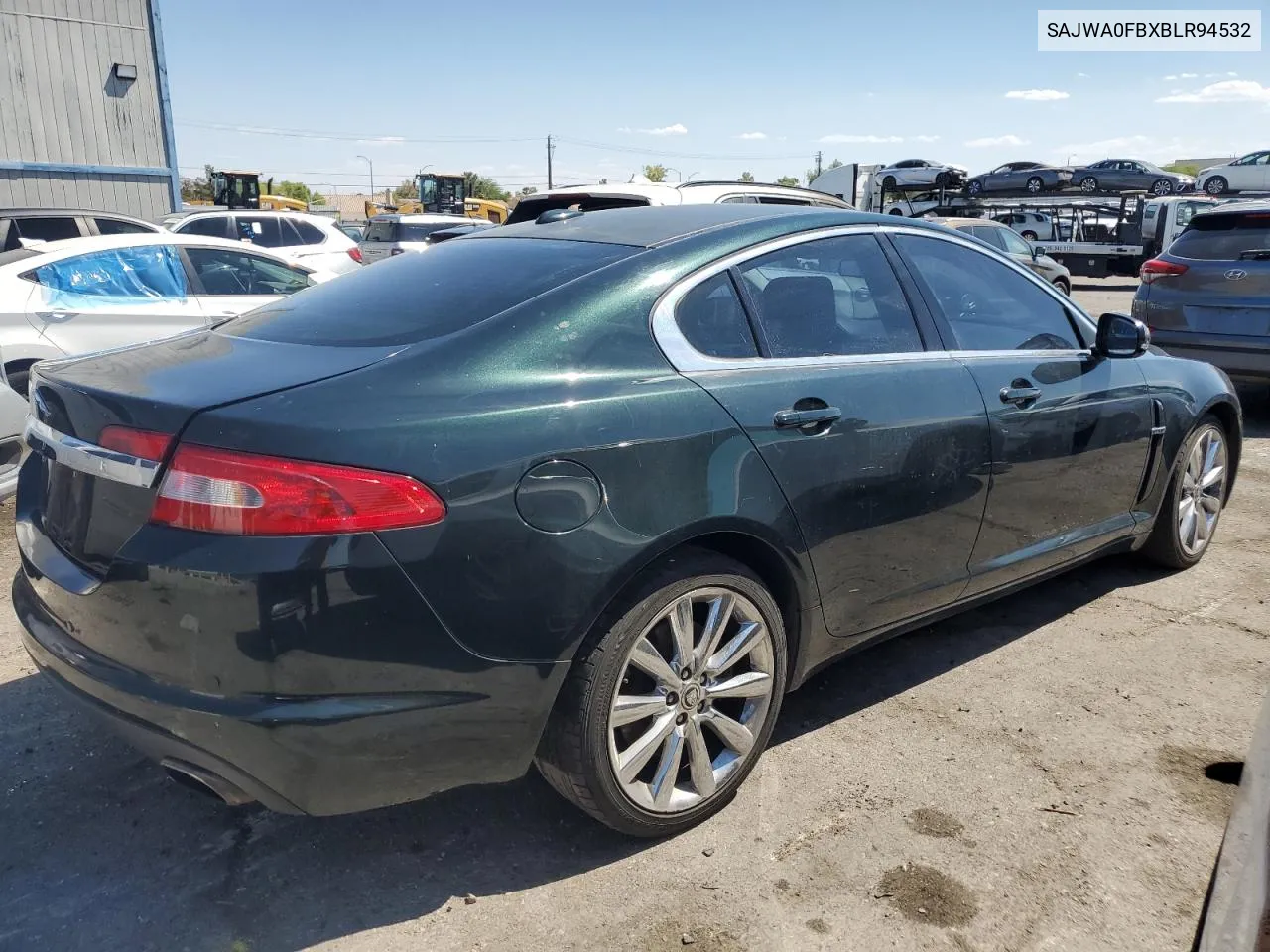 SAJWA0FBXBLR94532 2011 Jaguar Xf