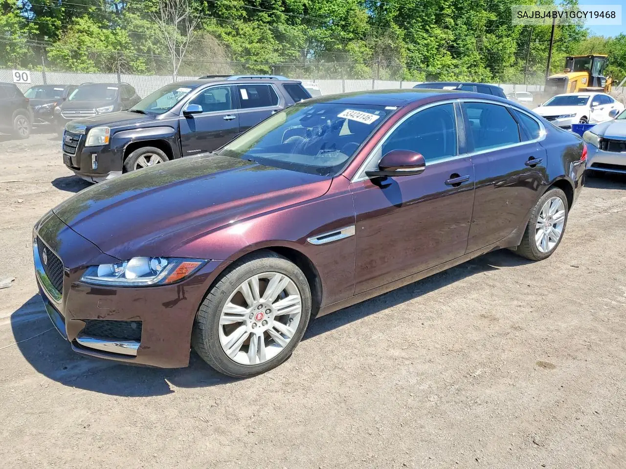 2016 Jaguar Xf Premium VIN: SAJBJ4BV1GCY19468 Lot: 53424146