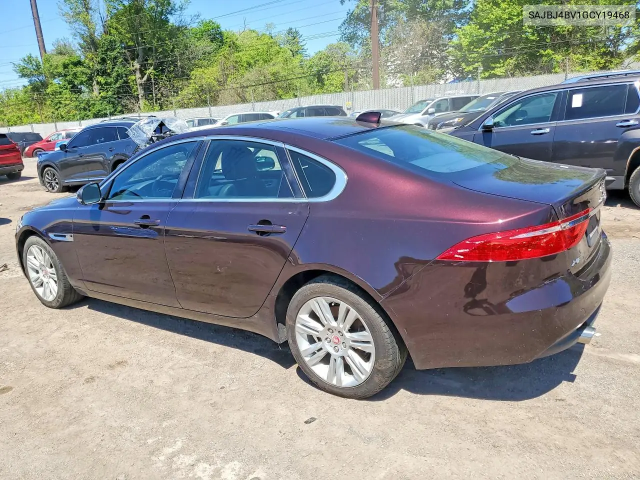 2016 Jaguar Xf Premium VIN: SAJBJ4BV1GCY19468 Lot: 53424146