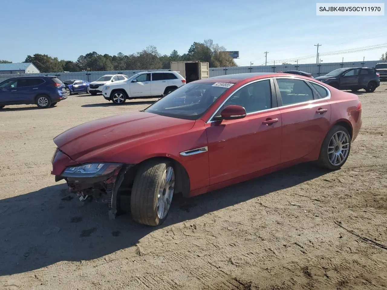 SAJBK4BV5GCY11970 2016 Jaguar Xf Prestige