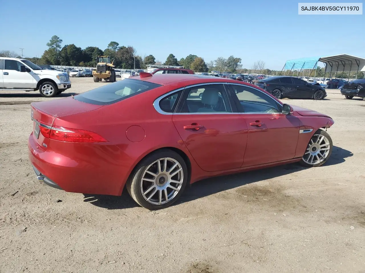 SAJBK4BV5GCY11970 2016 Jaguar Xf Prestige