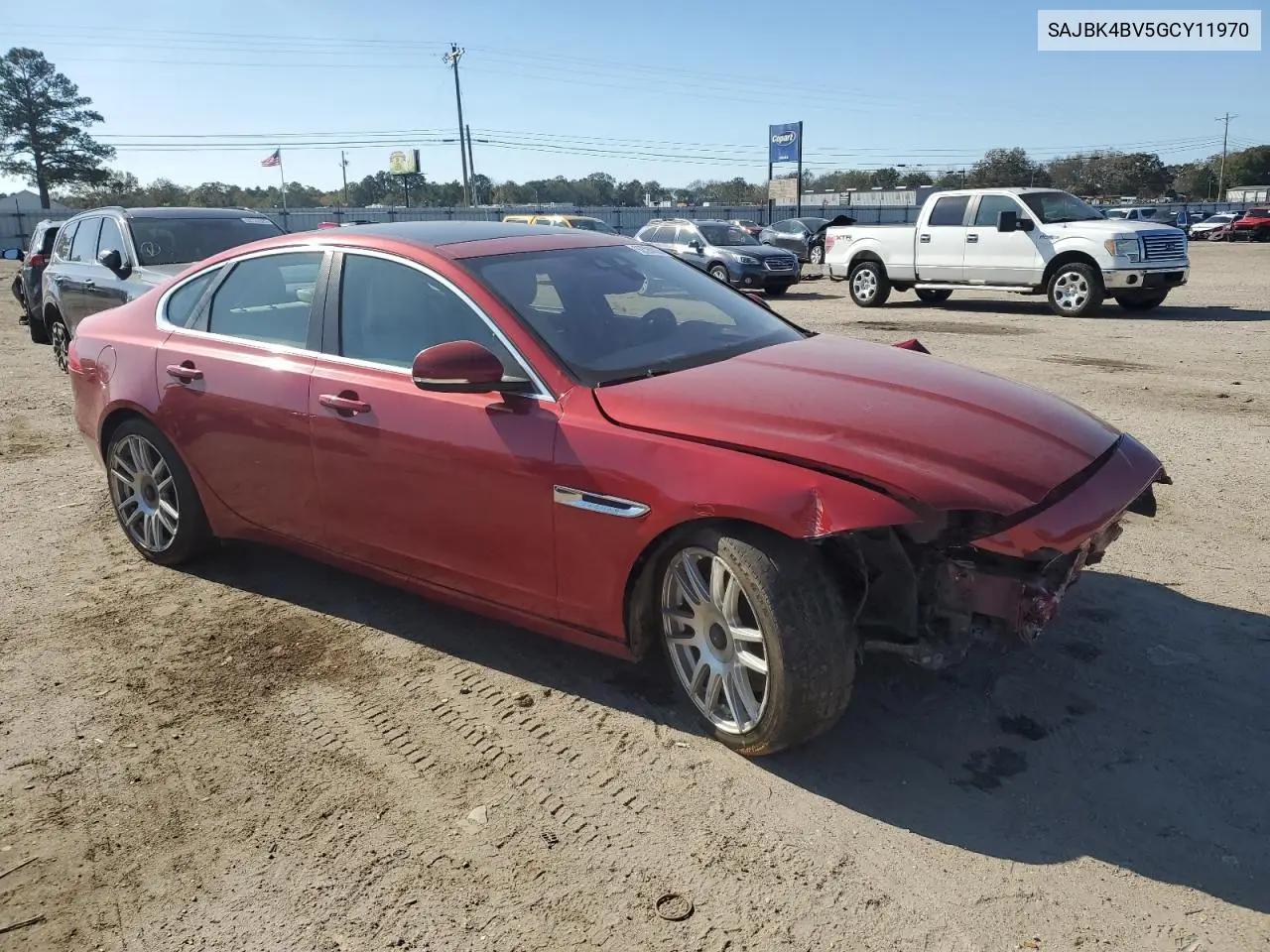 SAJBK4BV5GCY11970 2016 Jaguar Xf Prestige