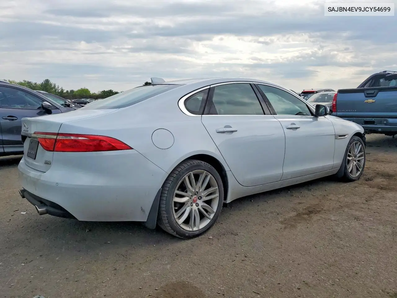 2018 Jaguar Xf Portfolio Le VIN: SAJBN4EV9JCY54699 Lot: 51146416