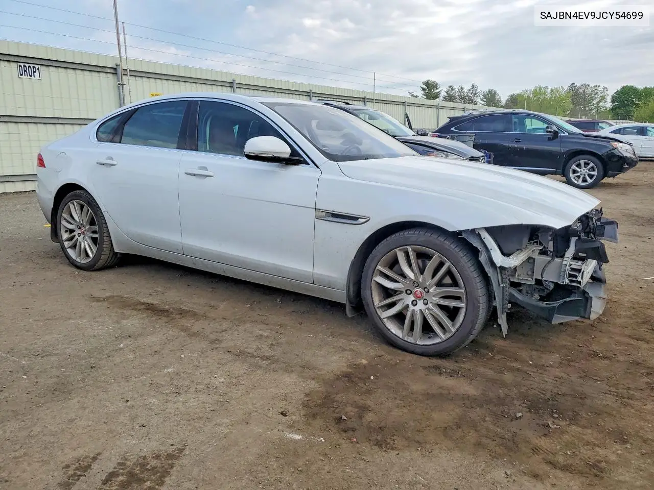 2018 Jaguar Xf Portfolio Le VIN: SAJBN4EV9JCY54699 Lot: 51146416