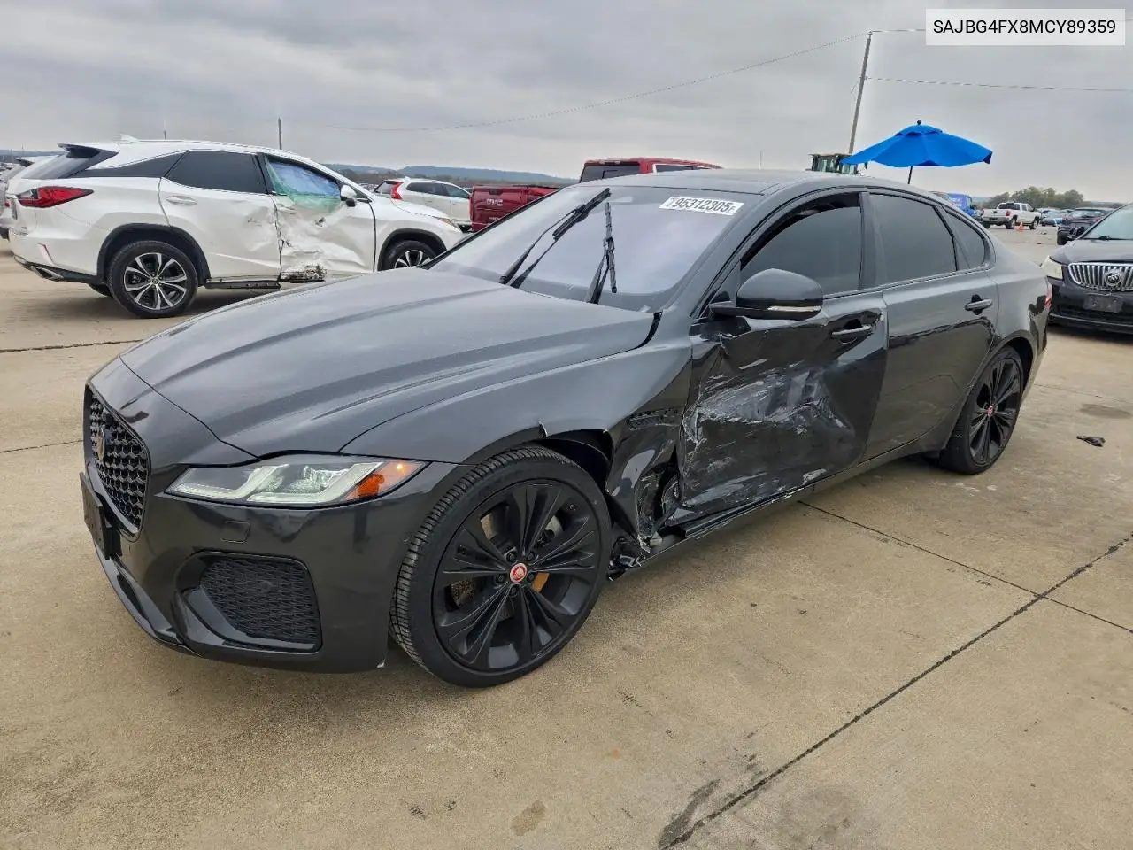 SAJBG4FX8MCY89359 2021 Jaguar Xf Se