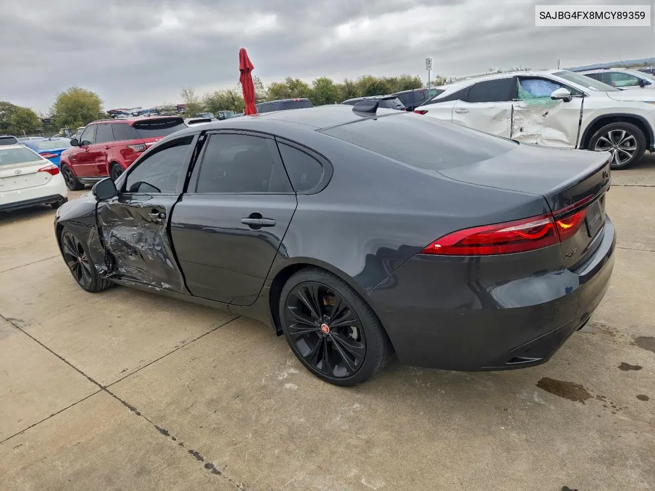 SAJBG4FX8MCY89359 2021 Jaguar Xf Se