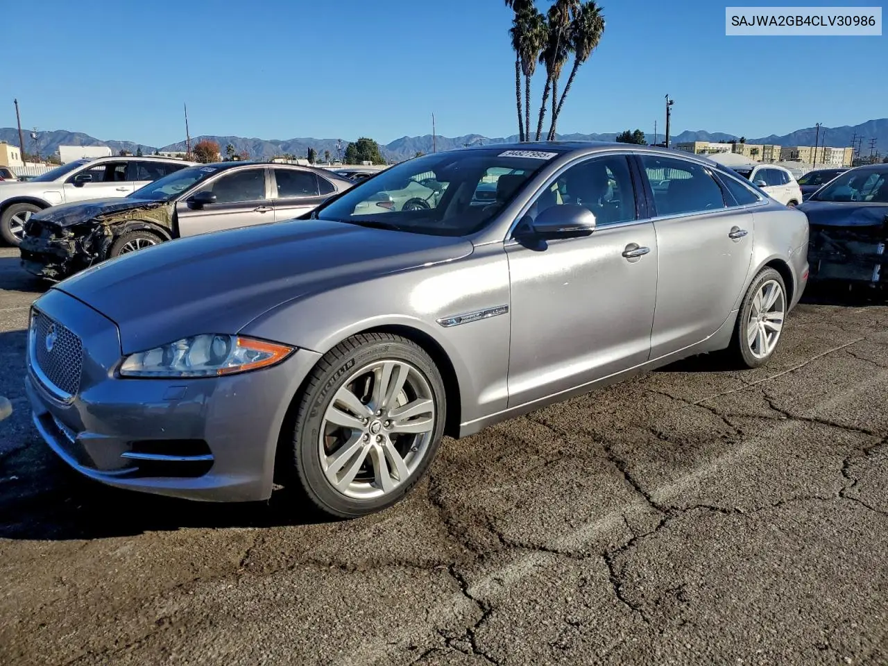 SAJWA2GB4CLV30986 2012 Jaguar Xjl