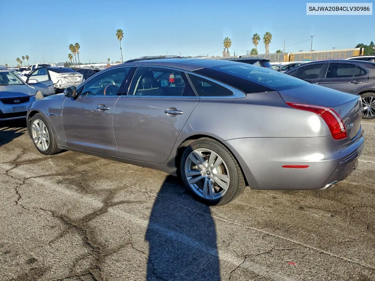 SAJWA2GB4CLV30986 2012 Jaguar Xjl
