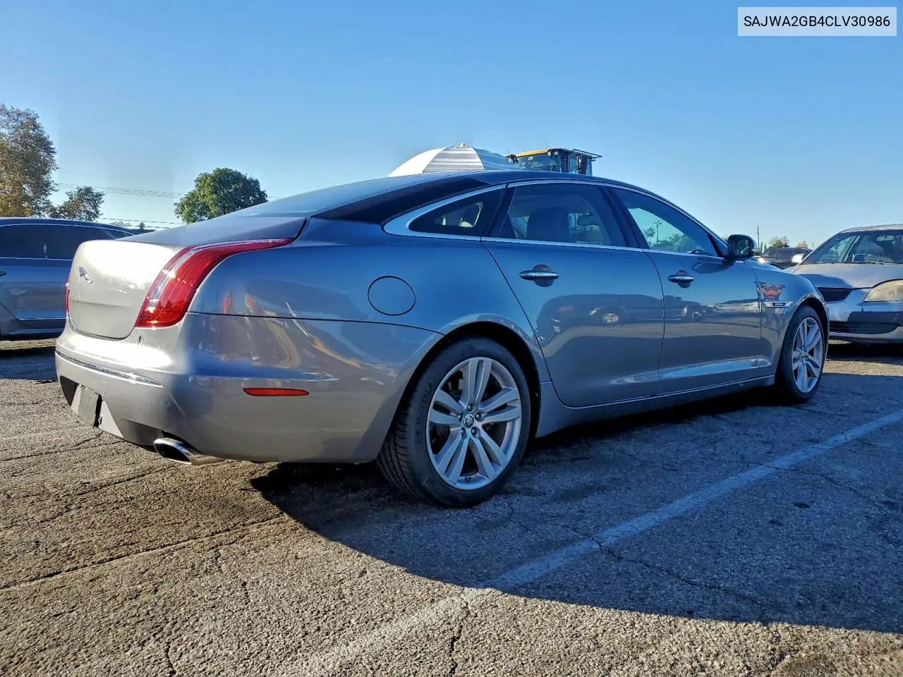 SAJWA2GB4CLV30986 2012 Jaguar Xjl