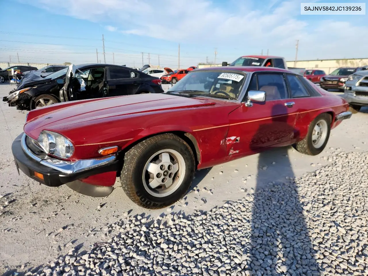 SAJNV5842JC139236 1988 Jaguar Xjs