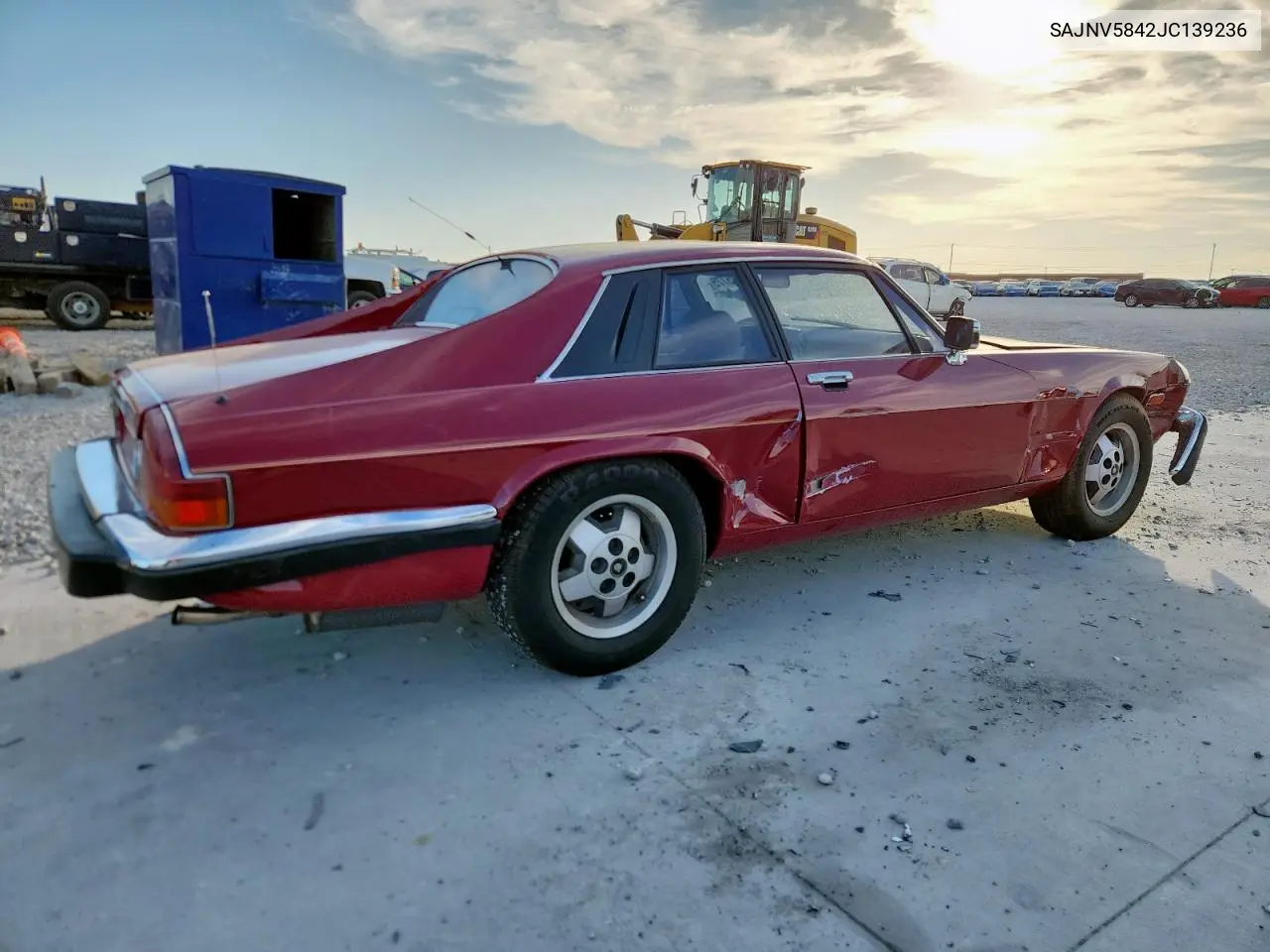 SAJNV5842JC139236 1988 Jaguar Xjs