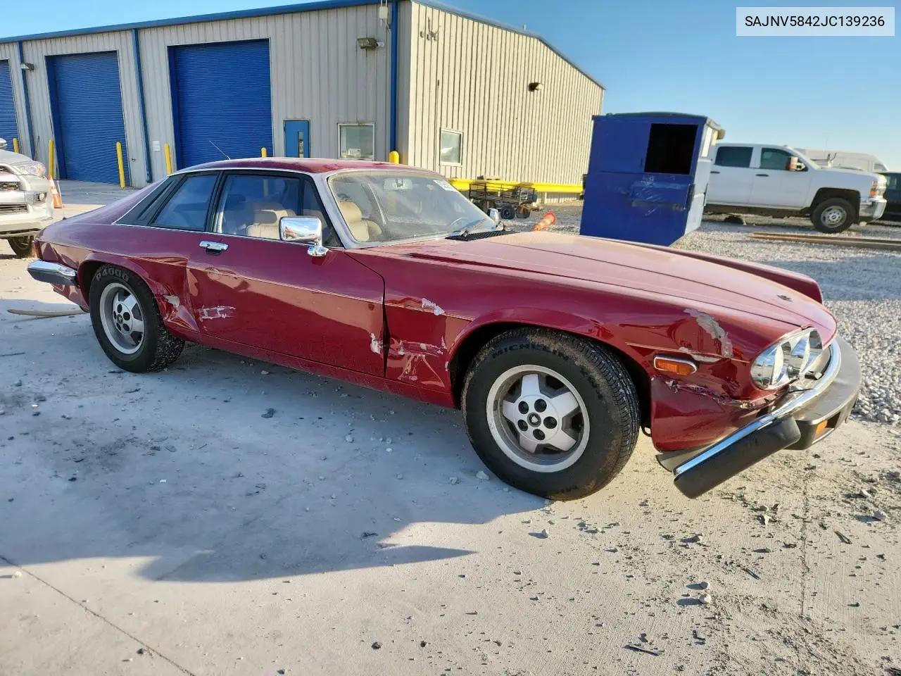 SAJNV5842JC139236 1988 Jaguar Xjs