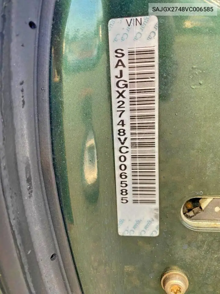 SAJGX2748VC006585 1997 Jaguar Xk8