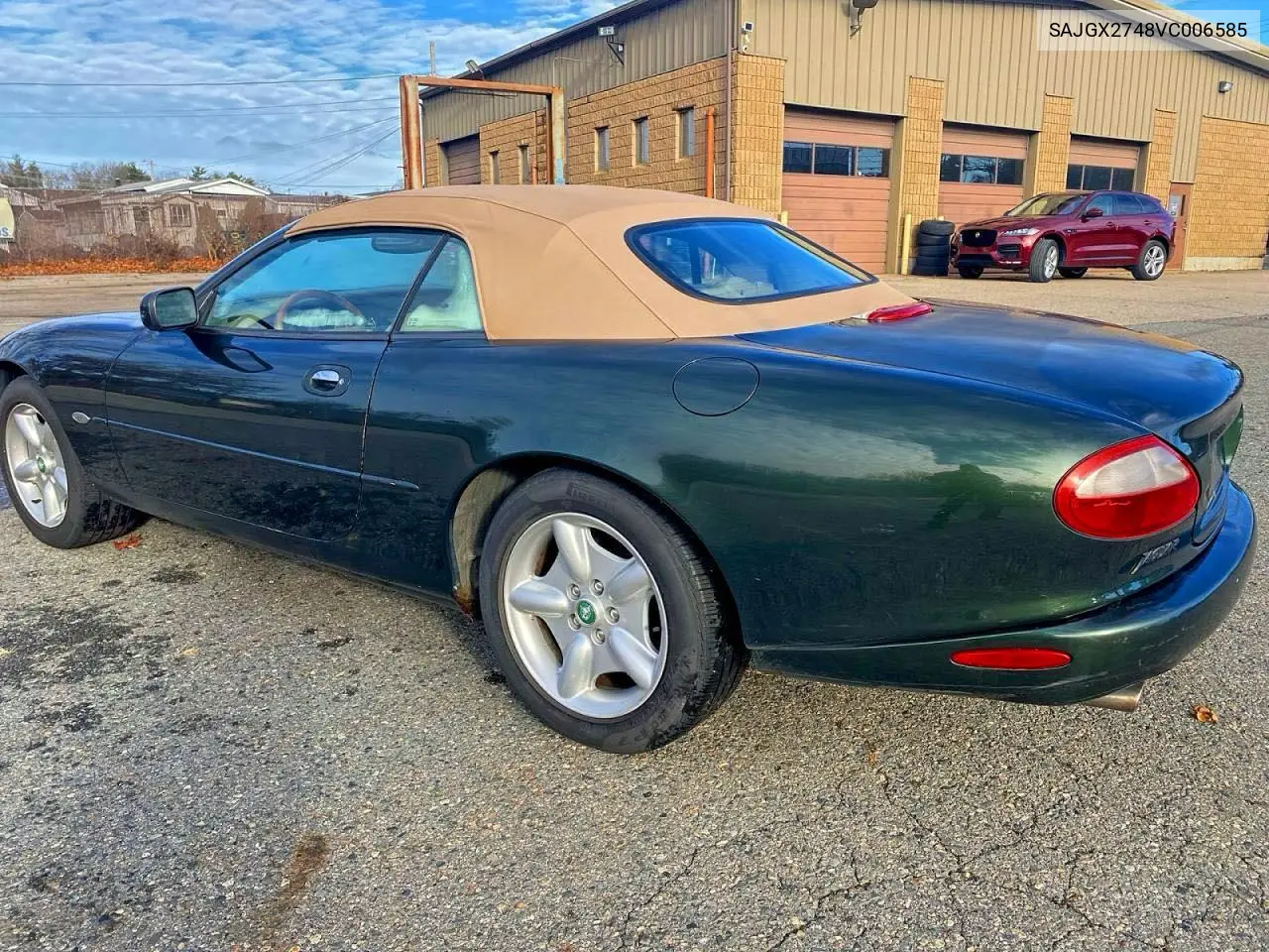 SAJGX2748VC006585 1997 Jaguar Xk8