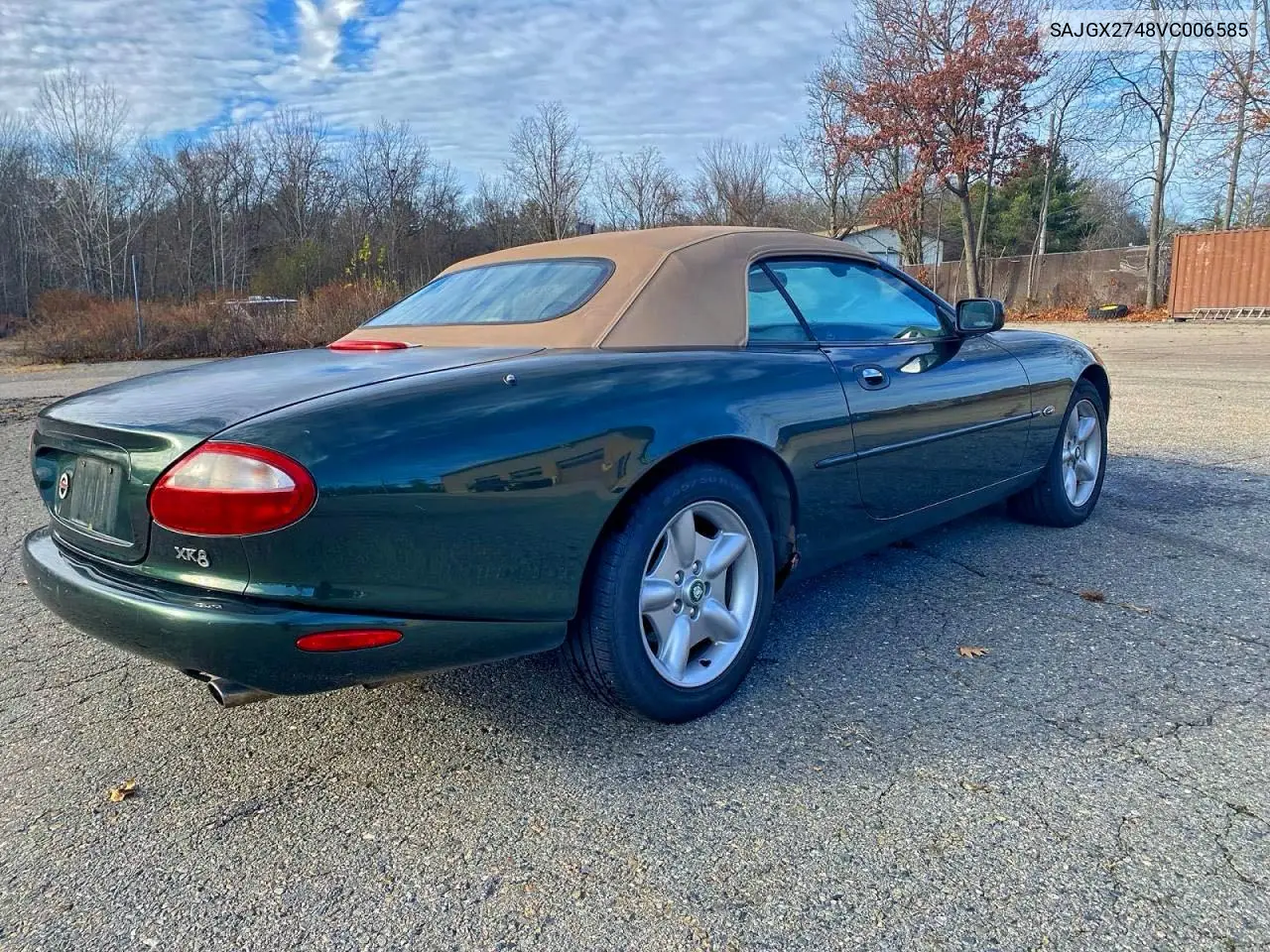 SAJGX2748VC006585 1997 Jaguar Xk8