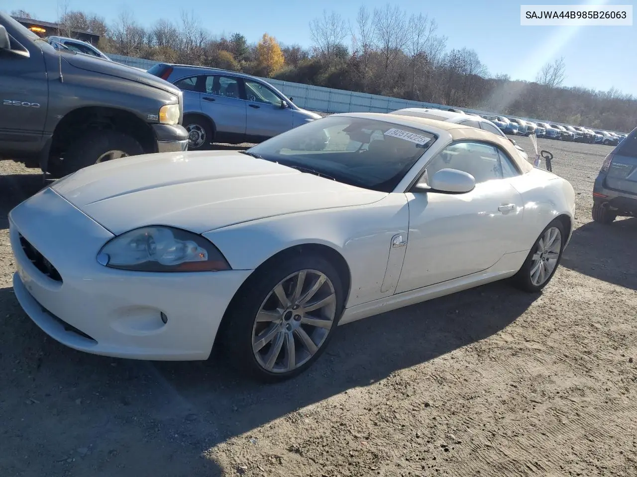 SAJWA44B985B26063 2008 Jaguar Xk