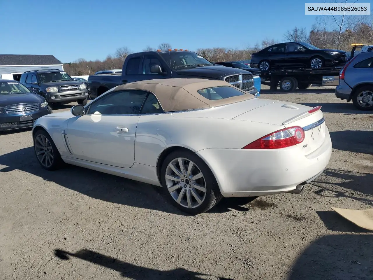 SAJWA44B985B26063 2008 Jaguar Xk