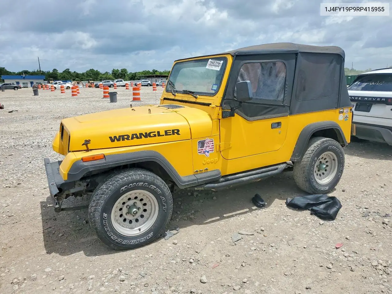 1994 Jeep Wrangler / Yj S VIN: 1J4FY19P9RP415955 Lot: 56983556