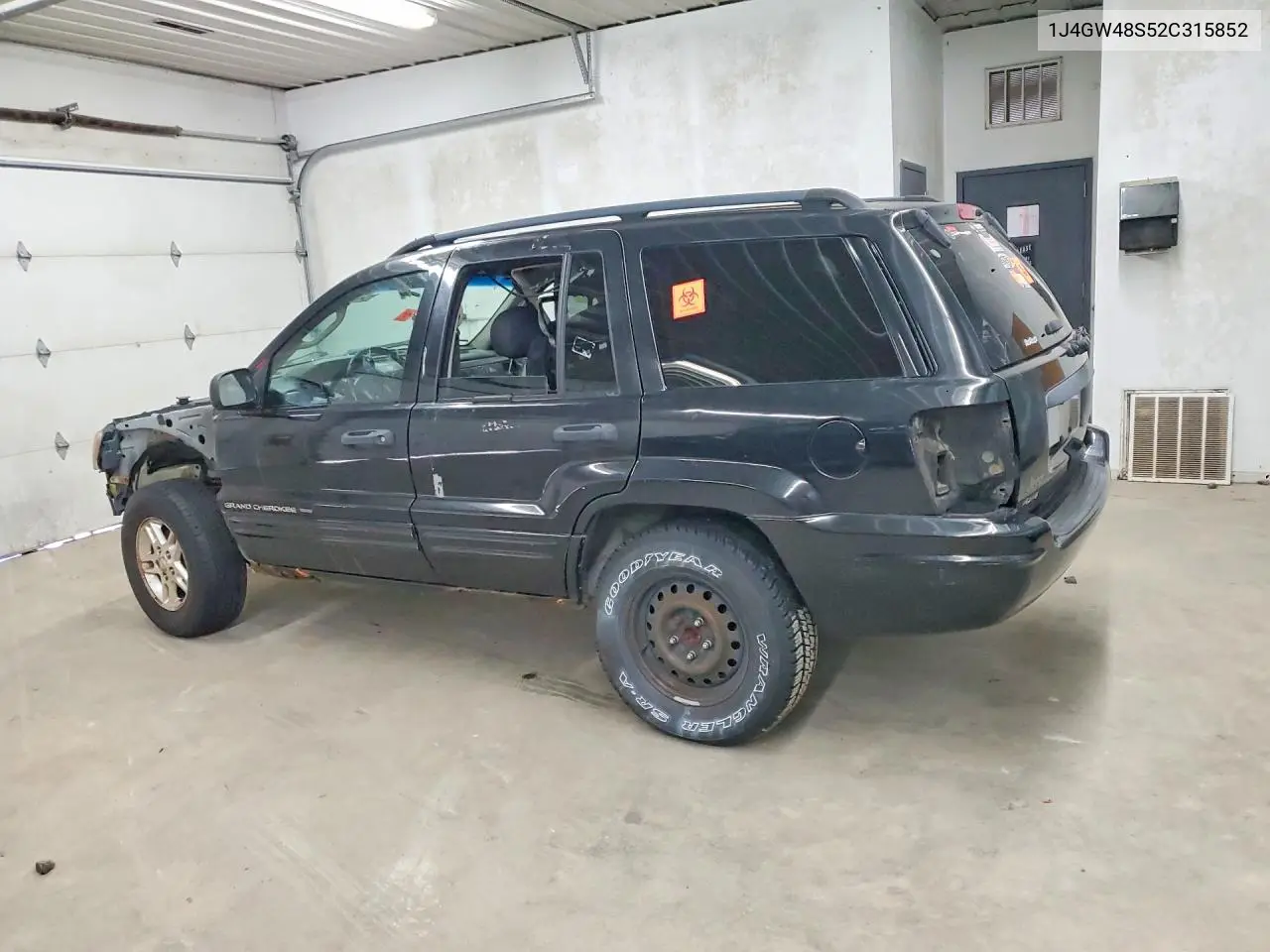 2002 Jeep Grand Cherokee Laredo VIN: 1J4GW48S52C315852 Lot: 48987846