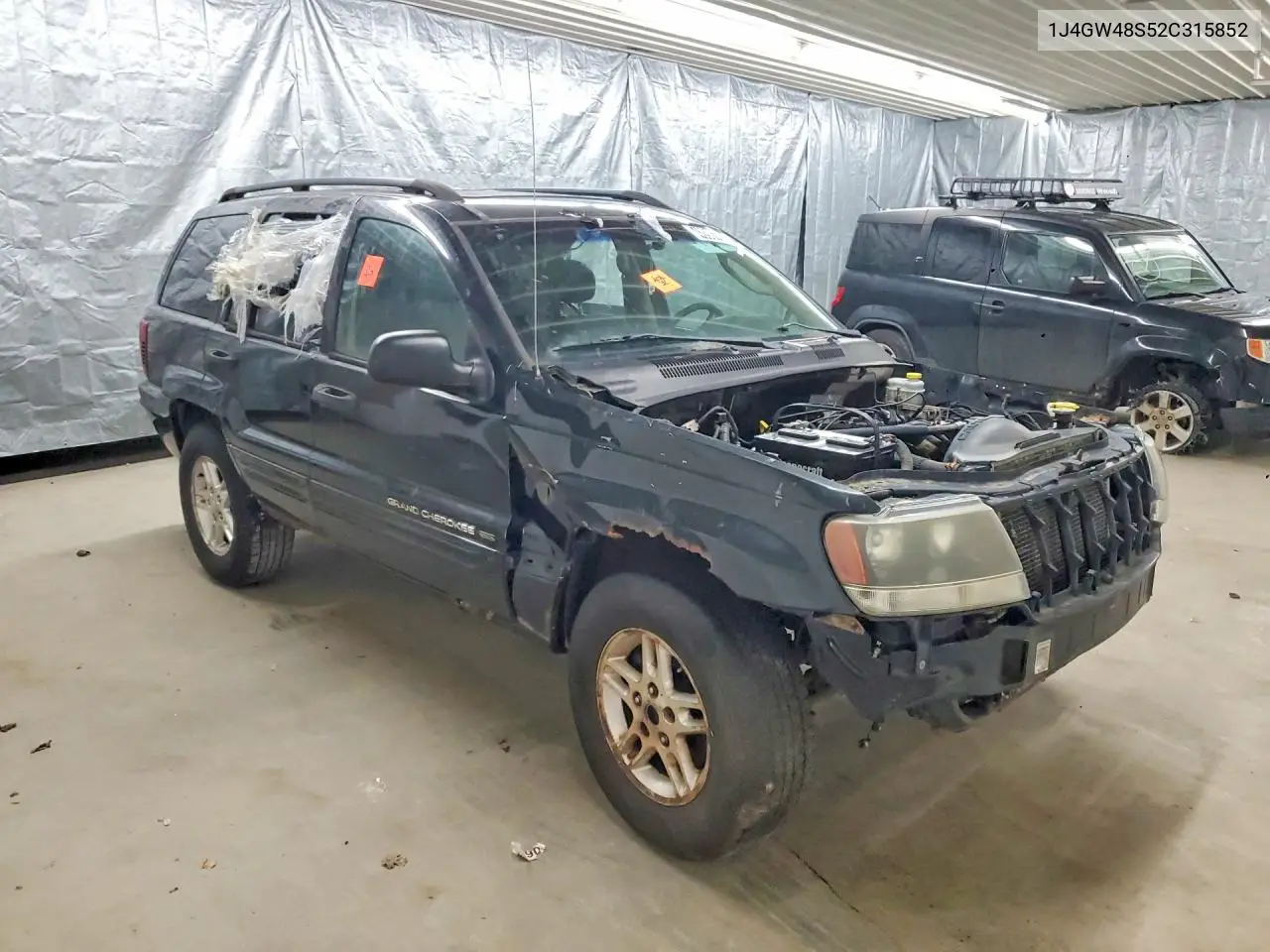 2002 Jeep Grand Cherokee Laredo VIN: 1J4GW48S52C315852 Lot: 48987846