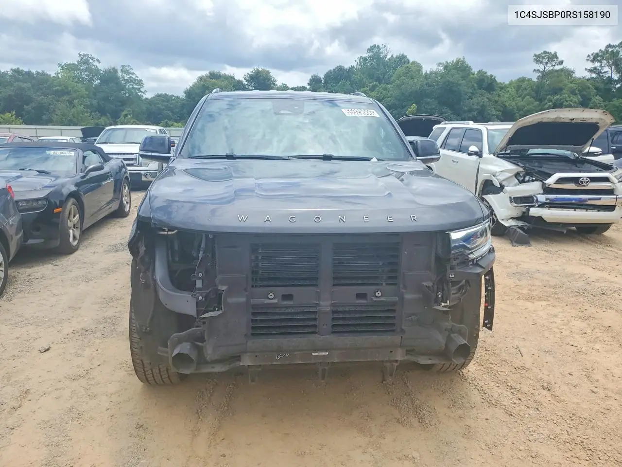2024 Jeep Wagoneer L Series Ii VIN: 1C4SJSBP0RS158190 Lot: 55929666