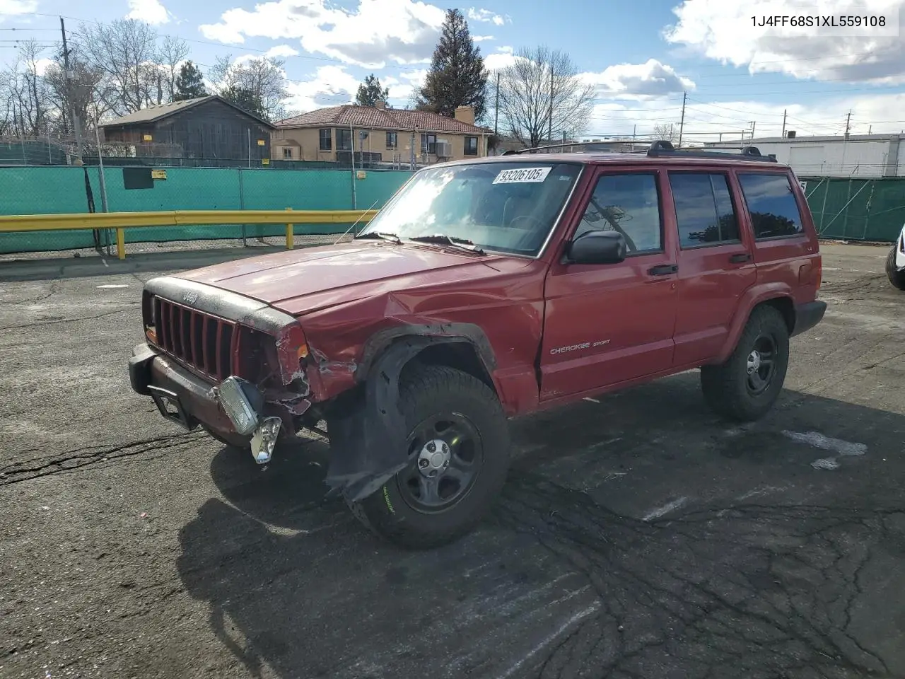 1J4FF68S1XL559108 1999 Jeep Cherokee Sport