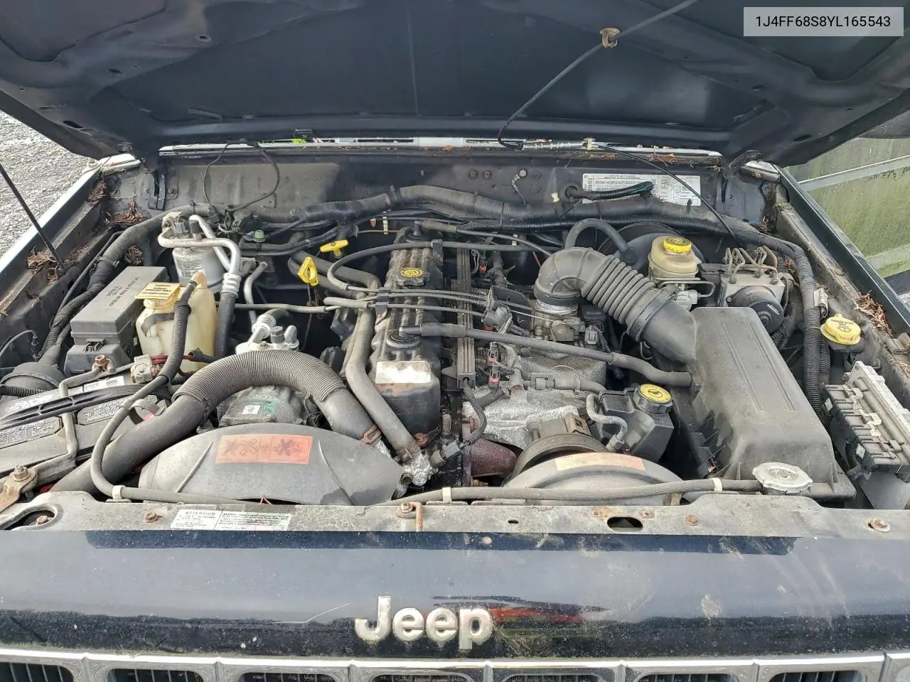 1J4FF68S8YL165543 2000 Jeep Cherokee Limited