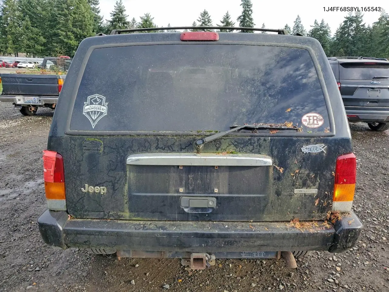 1J4FF68S8YL165543 2000 Jeep Cherokee Limited
