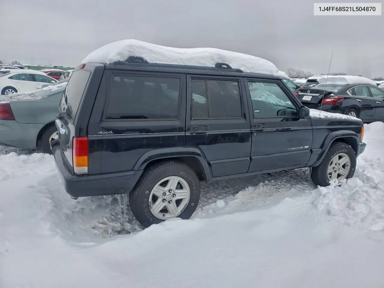 1J4FF68S21L504870 2001 Jeep Cherokee Limited