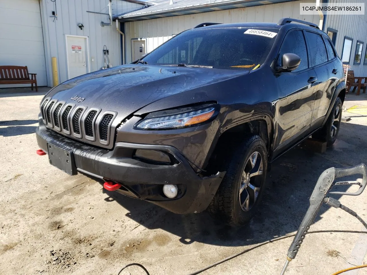2014 Jeep Cherokee Trailhawk VIN: 1C4PJMBS4EW186261 Lot: 46658464