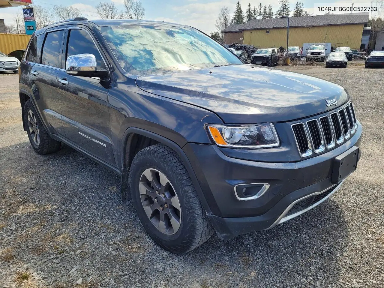 1C4RJFBG0EC522733 2014 Jeep Grand Cherokee Limited