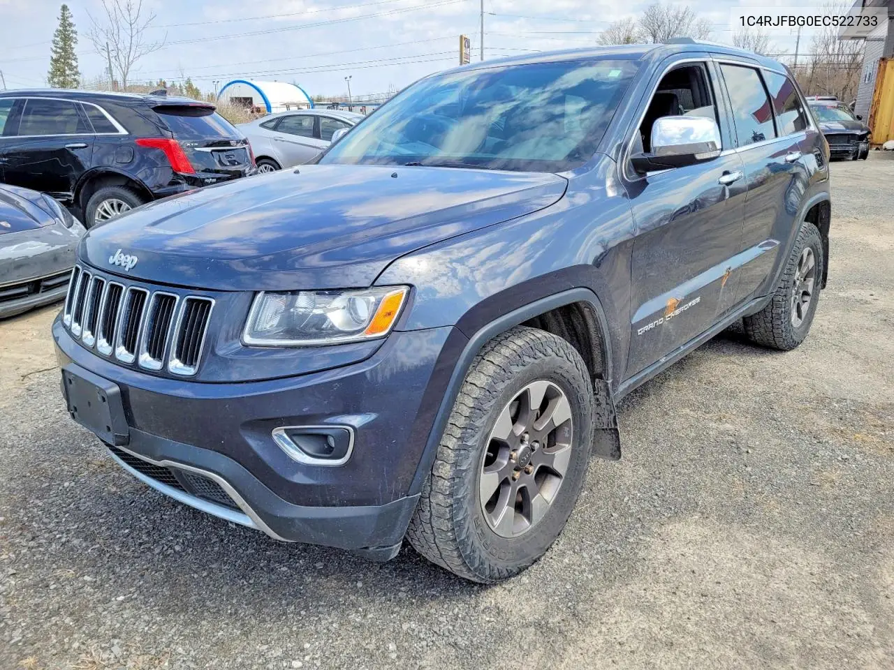 1C4RJFBG0EC522733 2014 Jeep Grand Cherokee Limited