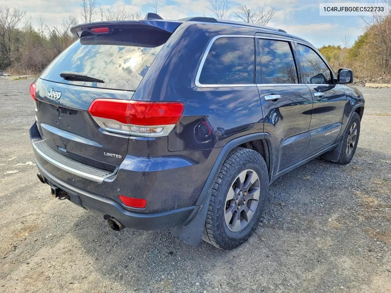 1C4RJFBG0EC522733 2014 Jeep Grand Cherokee Limited