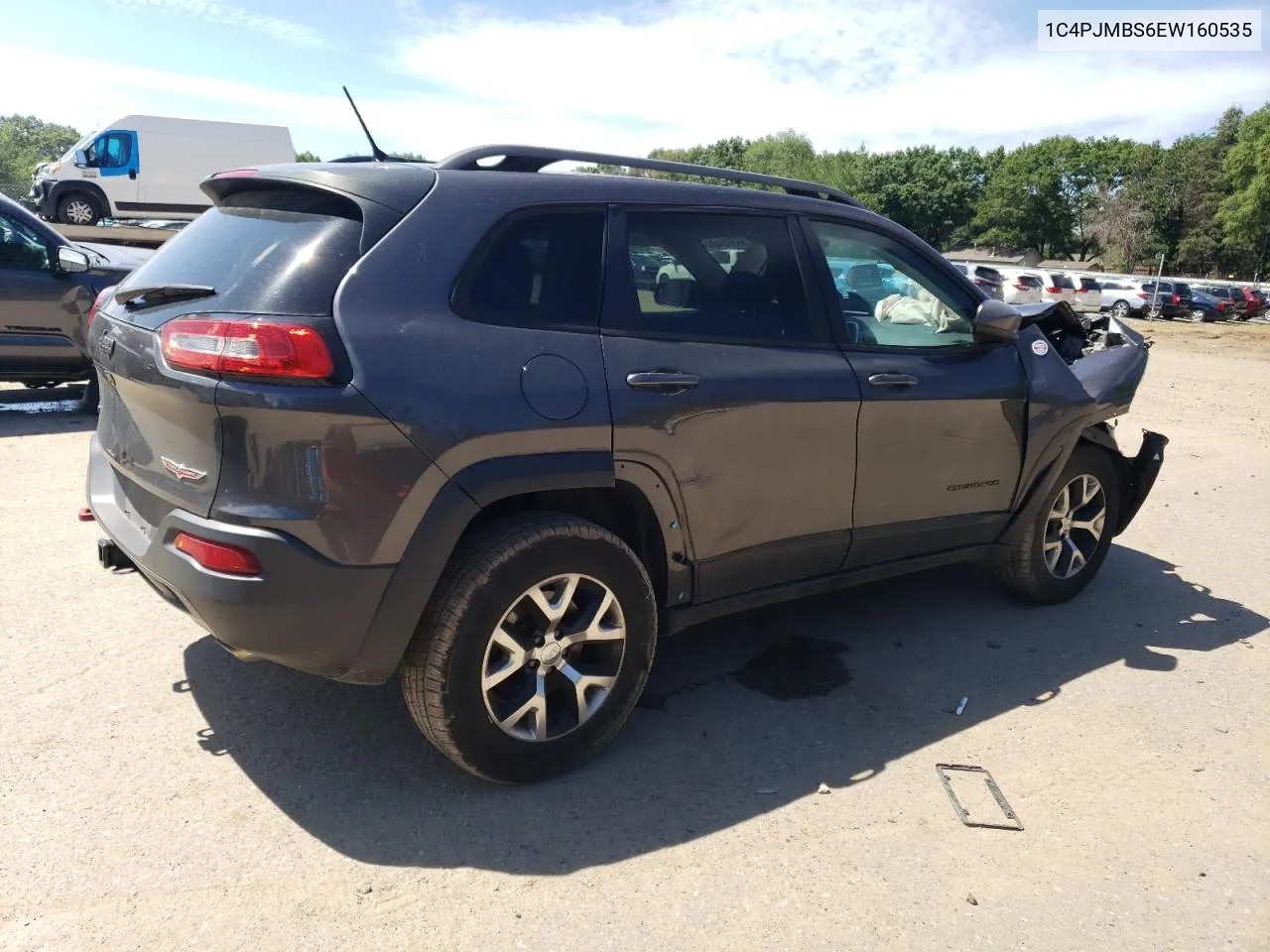 2014 Jeep Cherokee Trailhawk VIN: 1C4PJMBS6EW160535 Lot: 58385404