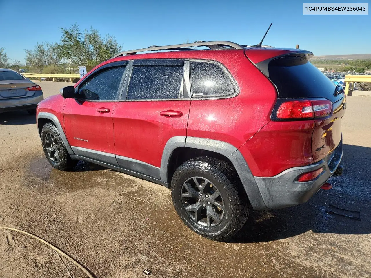 1C4PJMBS4EW236043 2014 Jeep Cherokee Trailhawk