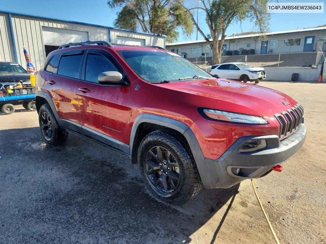 1C4PJMBS4EW236043 2014 Jeep Cherokee Trailhawk