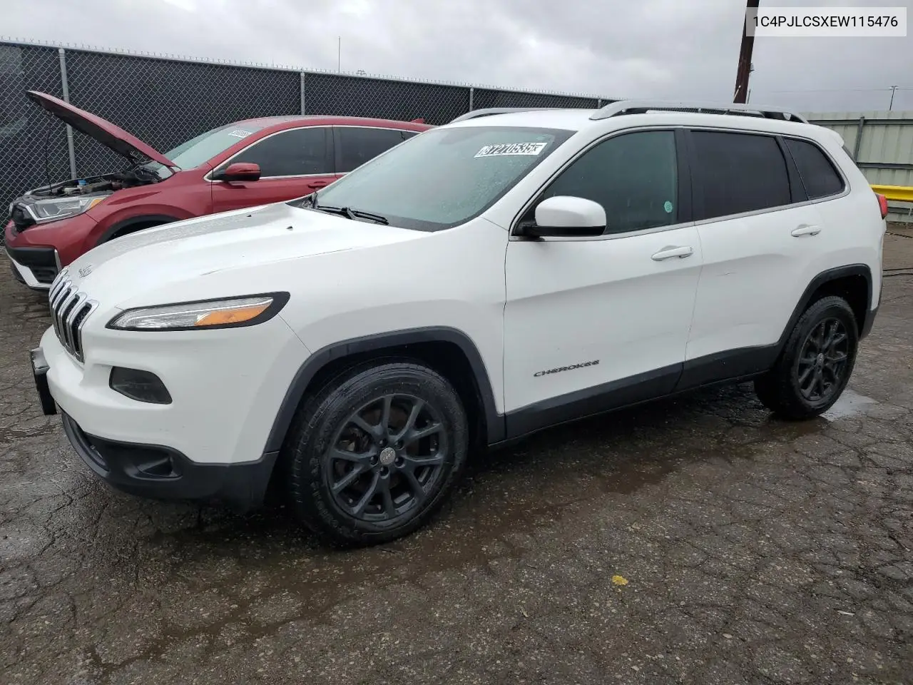 1C4PJLCSXEW115476 2014 Jeep Cherokee Latitude