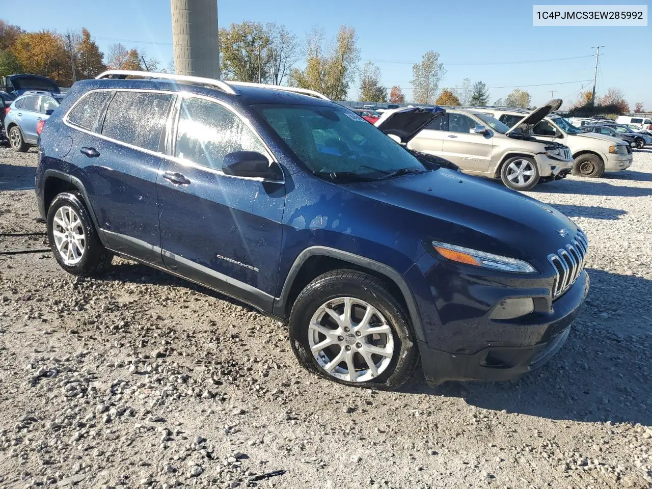 1C4PJMCS3EW285992 2014 Jeep Cherokee Latitude