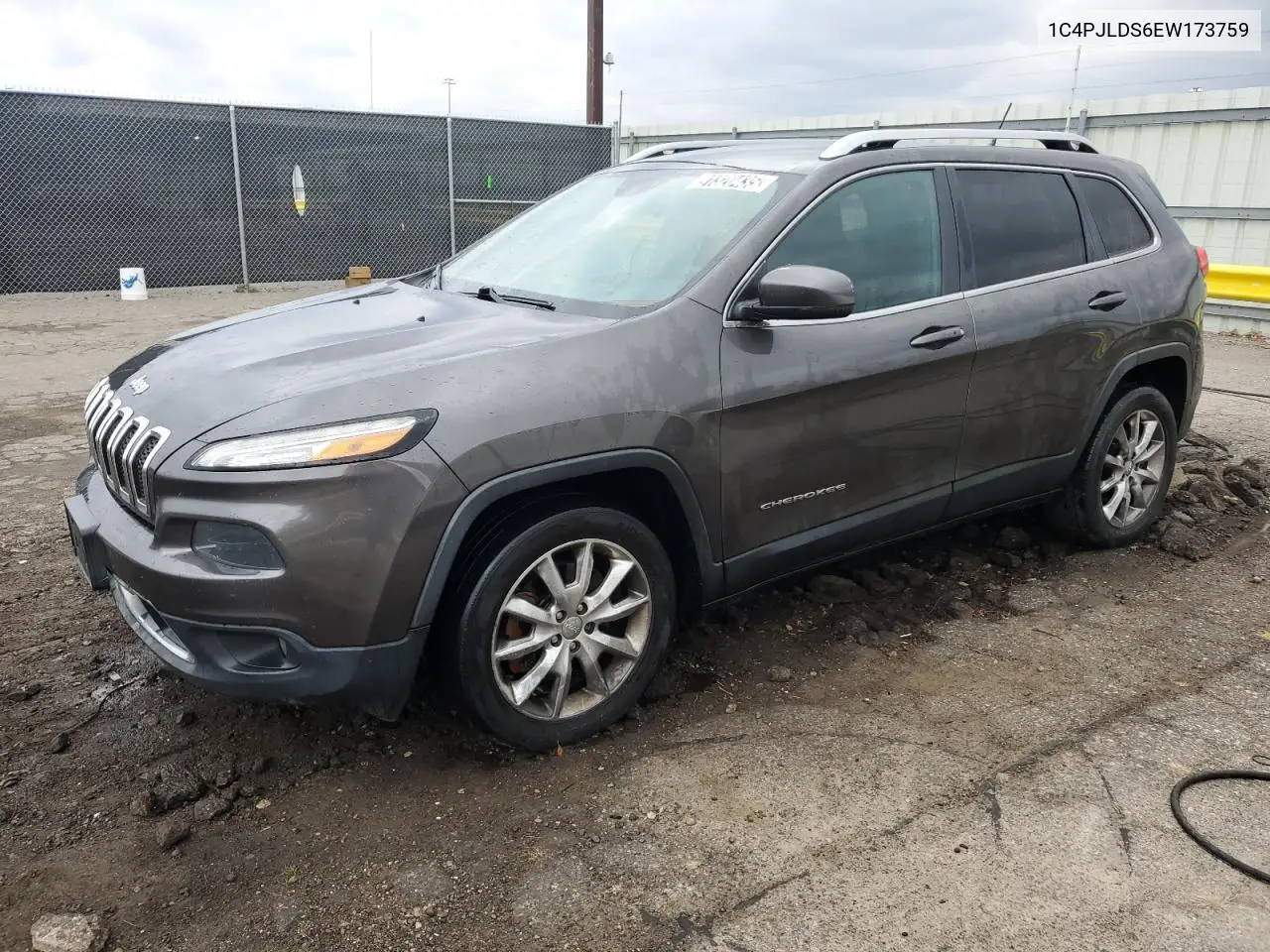 1C4PJLDS6EW173759 2014 Jeep Cherokee Limited